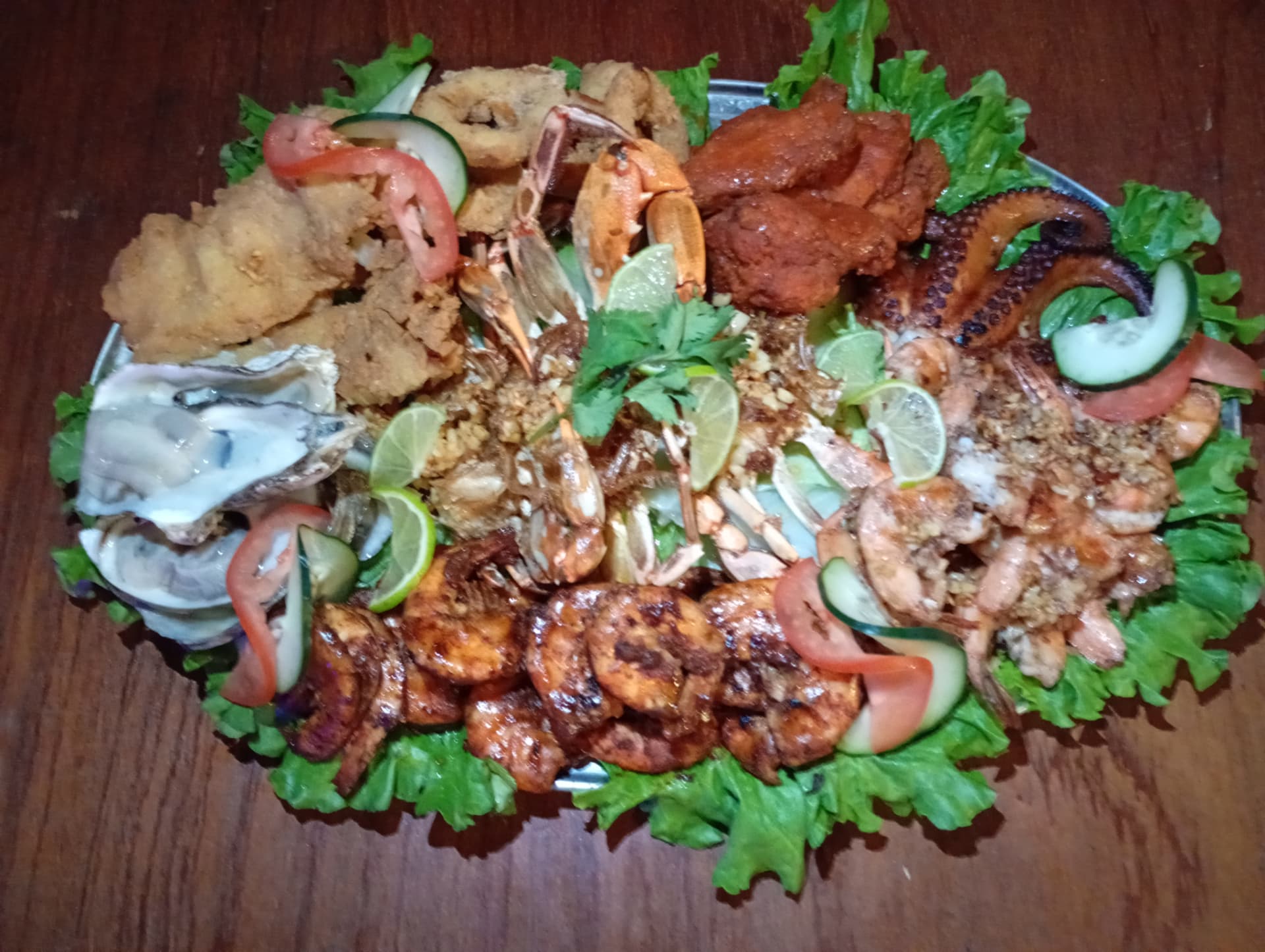Mariscada surtida para compartir